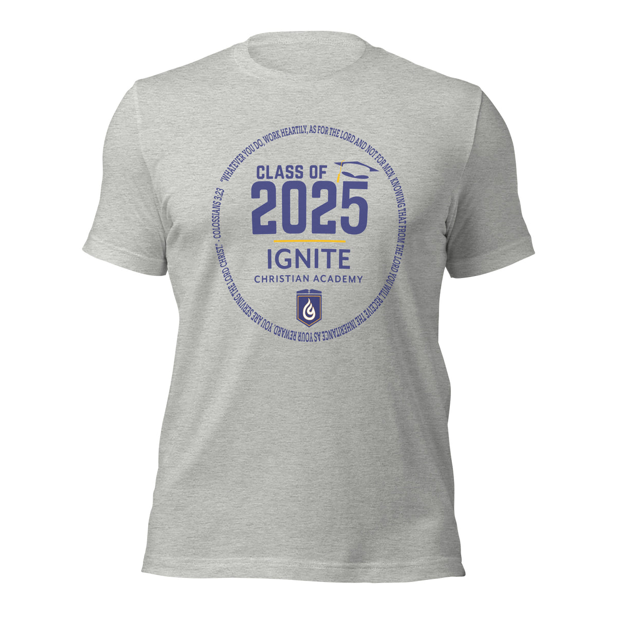 Ignite Christian 2025 Senior Verse T-Shirt – Signature
