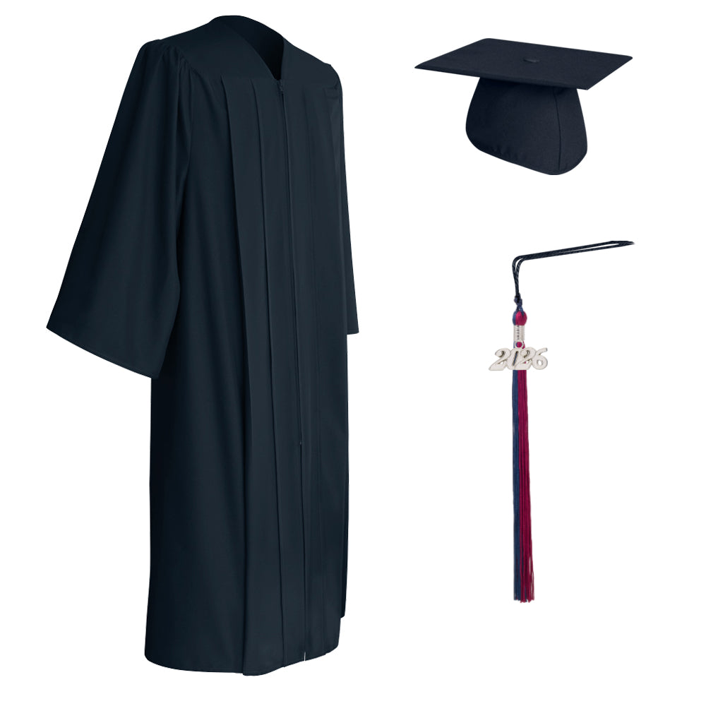 Lincoln North Star cap, gown & tassel