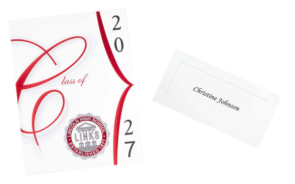 Lincoln Announcements & Name Cards Bundle