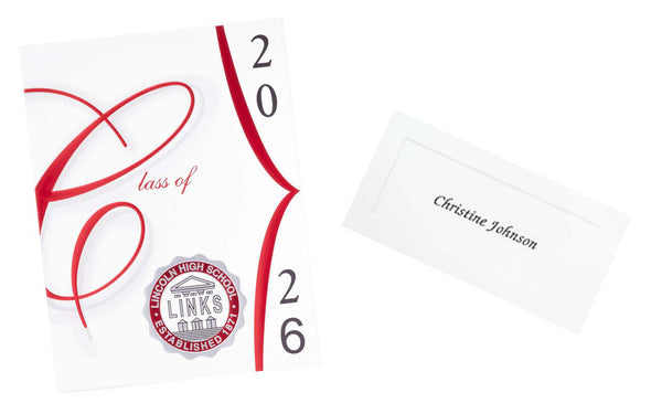 Lincoln Announcements & Name Cards Bundle