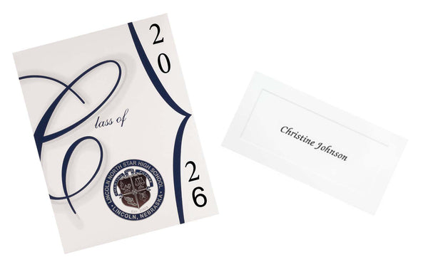 Lincoln Announcements & Name Cards Bundle