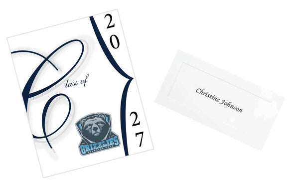 Lincoln Announcements & Name Cards Bundle