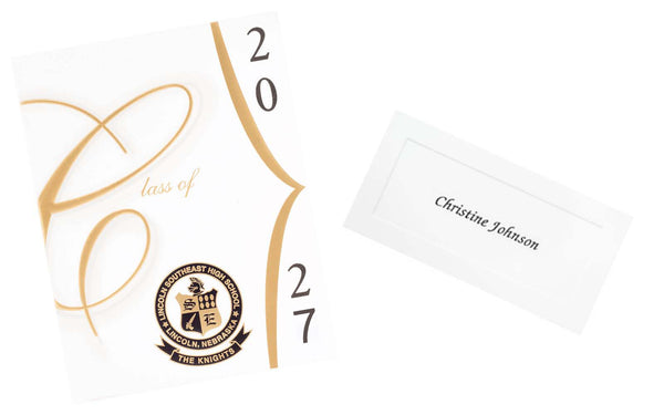 Lincoln Announcements & Name Cards Bundle