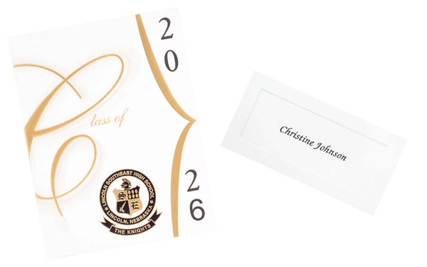 Lincoln Announcements & Name Cards Bundle