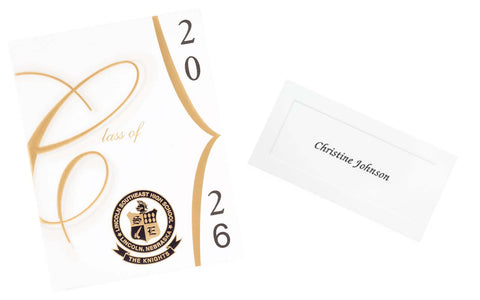 Lincoln Announcements & Name Cards Bundle