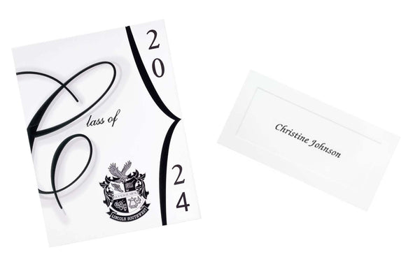 Lincoln Announcements & Name Cards Bundle