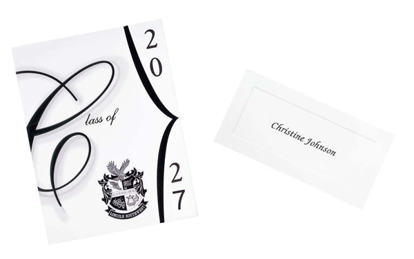 Lincoln Announcements & Name Cards Bundle
