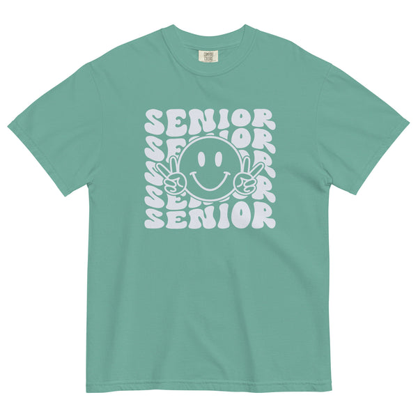 Senior Smile White Trim Unisex t-shirt