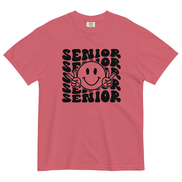 Senior Smile Black Trim Unisex t-shirt