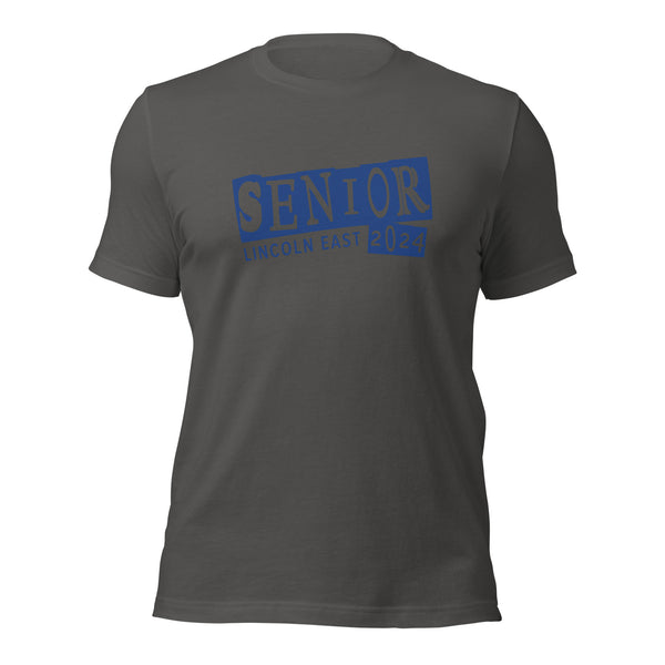 Lincoln East 24 Unisex t-shirt Blue Print