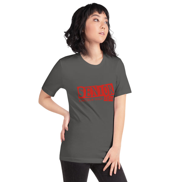 Lincoln High 24 Unisex t-shirt-Red Print