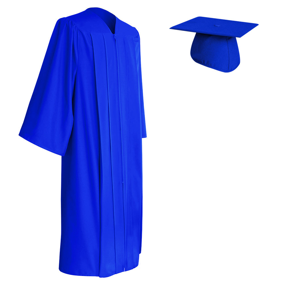 Royal Blue Cap and Gown
