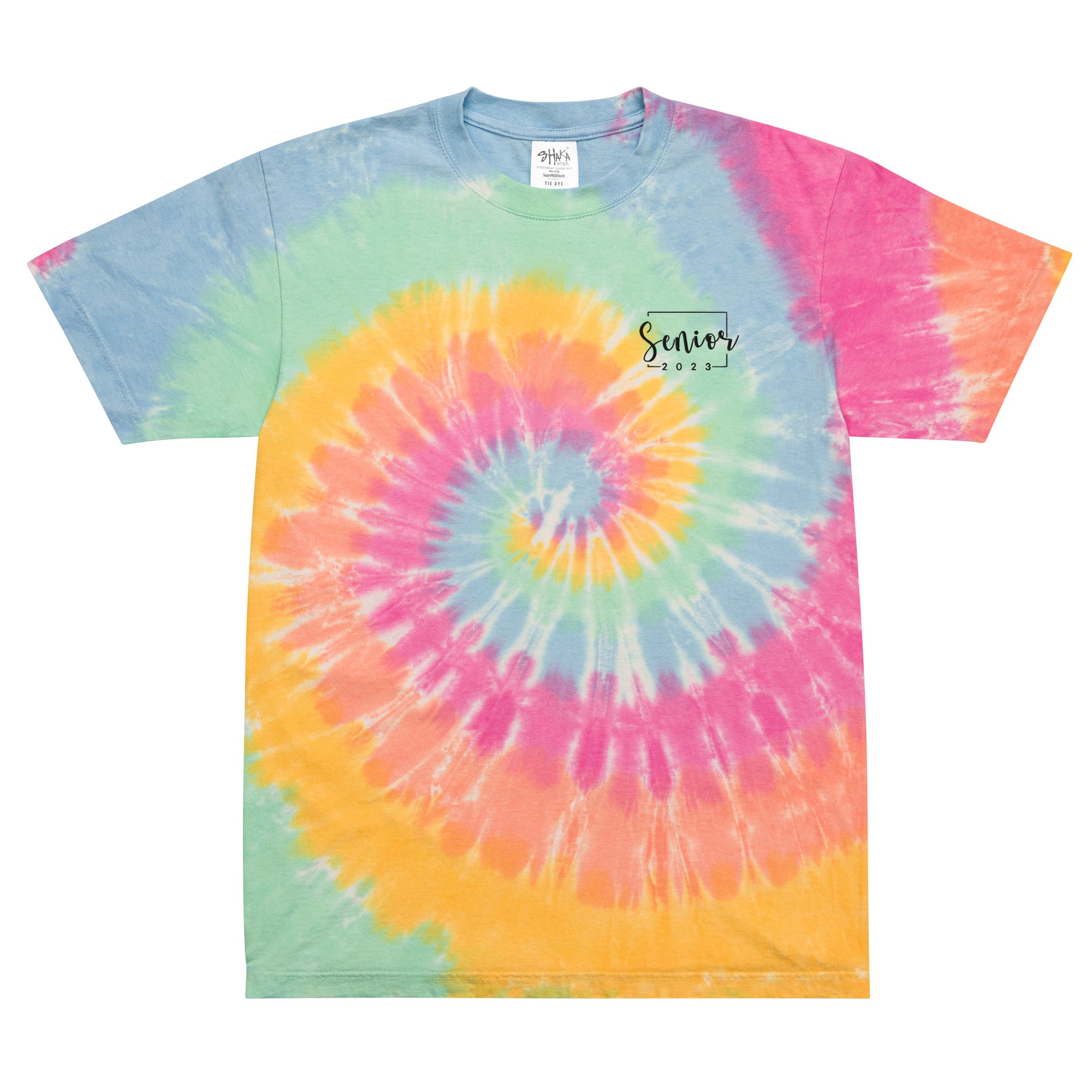 Senior 23 Oversized tie-dye t-shirt – Signature Graduation