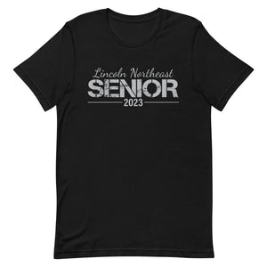 Lincoln Northeast Senior 23 Unisex t-shirt-Silver