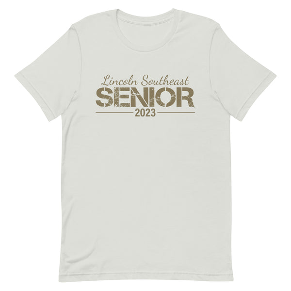 Lincoln Southeast Senior 23 Unisex t-shirt-gold